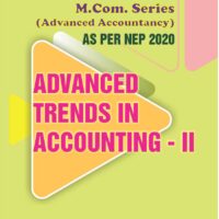 Advanced Trends in Accounting - II (As per NEP 2020)