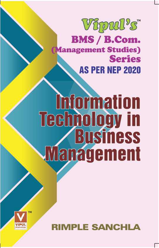 Information Technology in Business Management (As per NEP 2020)