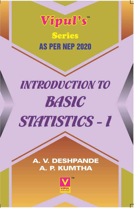 Introduction to Basic Statistics – I (As per NEP 2020)