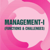 Management - I (Commerce - III) (Functions and Challenges)