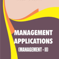 Management Applications (Management - II)
