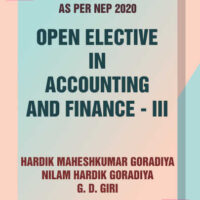 Open Elective in Accounting and Finance - III (As per NEP 2020)
