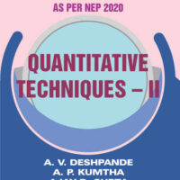 Quantitative Techniques - II (As per NEP 2020)